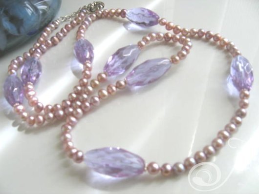 Lavender Mist Necklace VNDO044