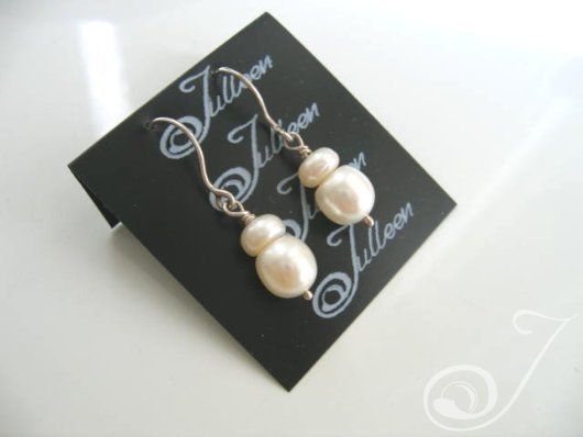 Tanya Pearl Cluster Earrings E007-20