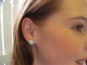 pearl stud 11mm